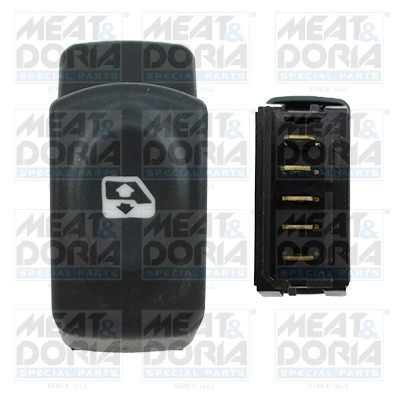 Switch, window regulator